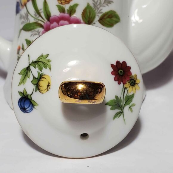 Mini Floral Teapot 5" - Picture 6 of 8